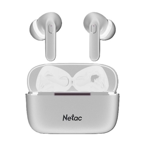 Wireless Headphones Netac LK65 Bluetooth 5.3 Up to 5.5Hrs Play white Stereo