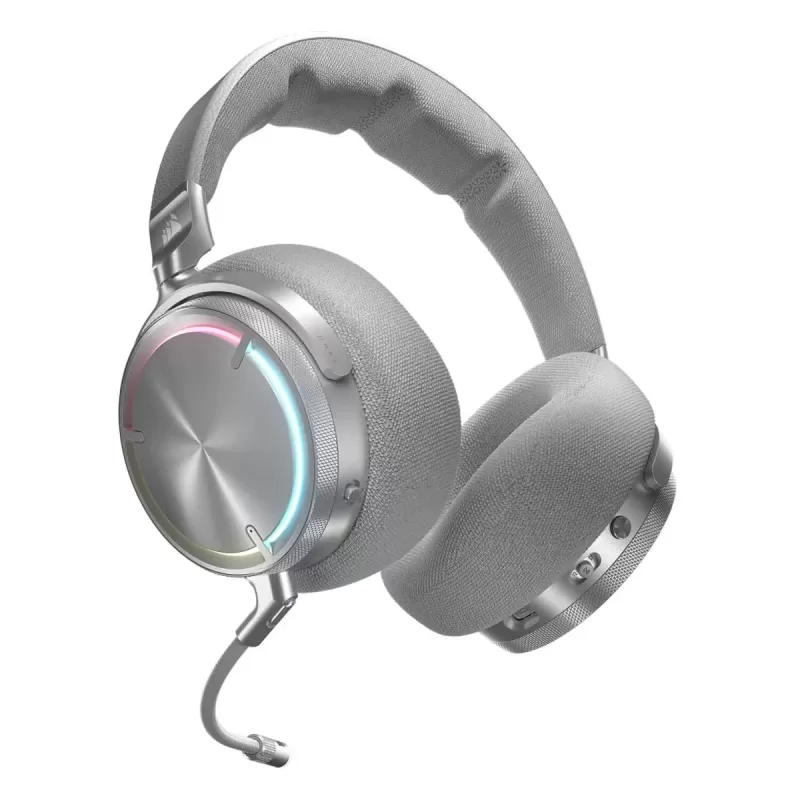 Wireless gaming headband headphones Corsair VIRTUOSO MAX Wireles silver