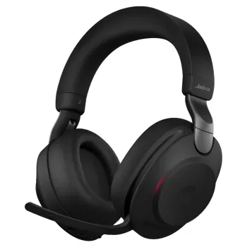 אוזניות אלחוטיות Jabra Evolve2 85 MS USB-C Bluetooth צבע שחור