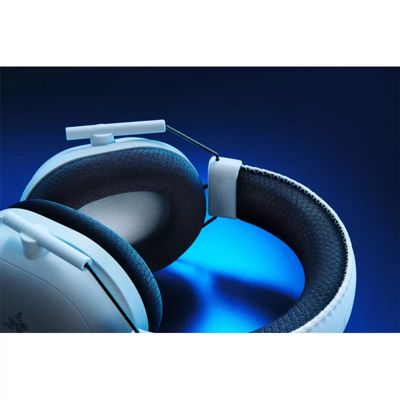 Wired Gaming Headphones RAZER BLACKSHARK V2 PRO FOR PLAYSTATION white