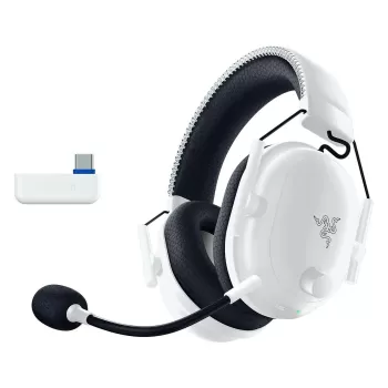אוזניות גיימינג אלחוטיות RAZER BLACKSHARK V2 PRO FOR PLAYSTATION לבן