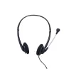 אוזניות חוטיות Silver Line HS010V USB צבע כסוף