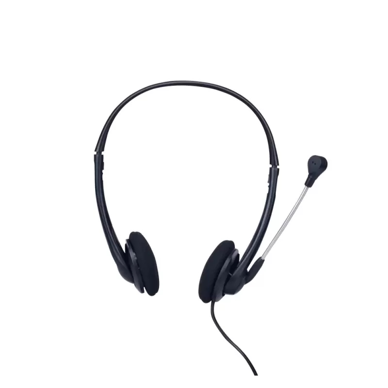 אוזניות חוטיות Silver Line HS010V USB צבע כסוף