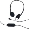 אוזניות חוטיות Silver Line HS010V USB צבע כסוף