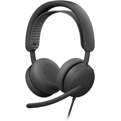 אוזניות חוטיות Logitech Zone Wired 2 אפור