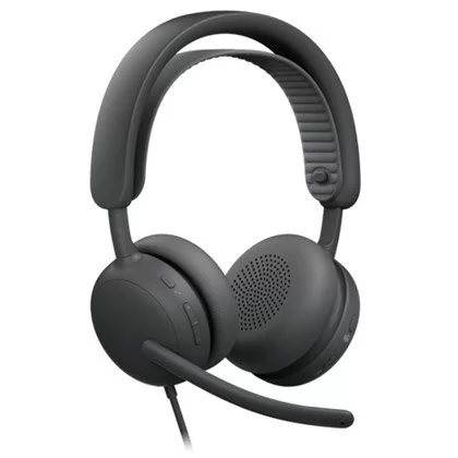 אוזניות חוטיות Logitech Zone Wired 2 אפור