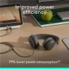 אוזניות חוטיות Logitech Zone Wired 2 אפור