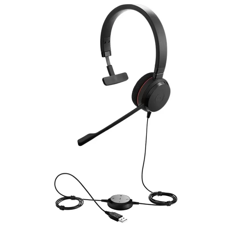 אוזניות חוטיות Jabra Evolve 20 Mono
