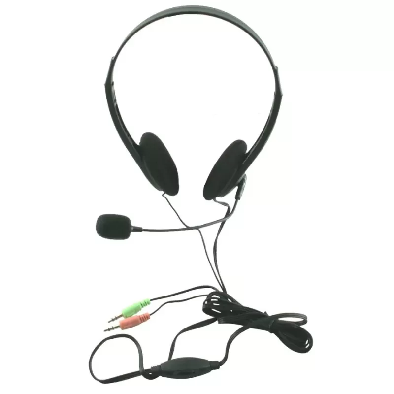 Wired Headphones with Microphone Gold Touch Headset with Microphone Wired Headphones with Microphone Gold Touch Headset with Microphone