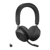 אוזניות Jabra Evolve2 75 MS USB-C Bluetooth Stereo שחור