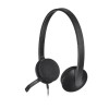 אוזניות חוטיות Logitech H340 USB-A צבע שחור אוזניות חוטיות Logitech H340 USB-A צבע שחור