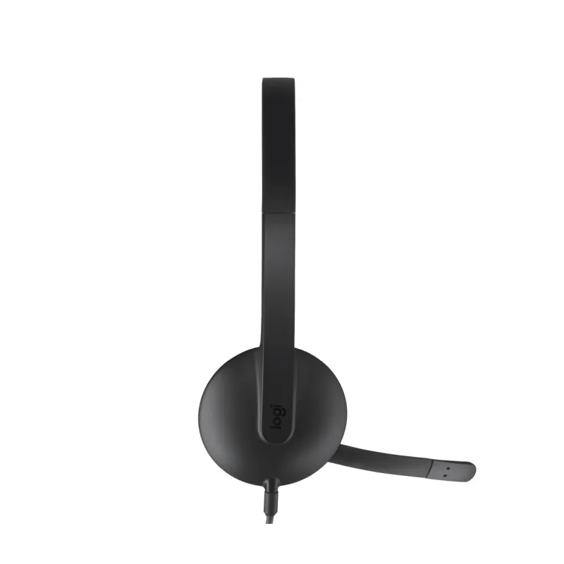 אוזניות חוטיות Logitech H340 USB-A צבע שחור אוזניות חוטיות Logitech H340 USB-A צבע שחור