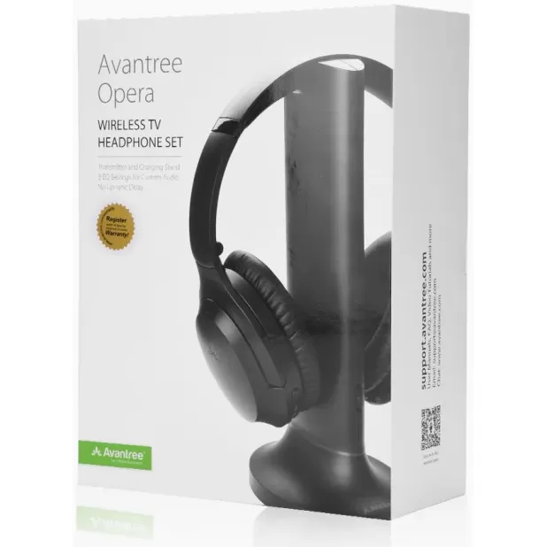Wireless headphones for TV Avantree Opera HT6190 Color:black
