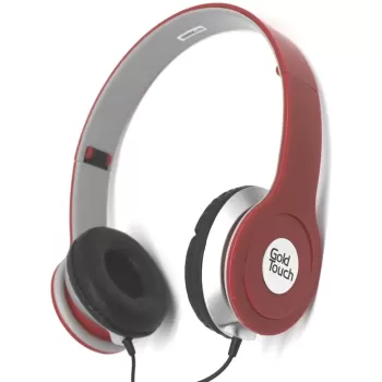 Проводные наушники Gold Touch Folding On-Ear Wired Headphones 3.5mm red