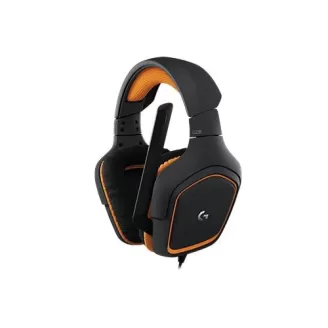 Игровые Наушники Logitech Prodigy G231 Цвет:чёрный, оранжевый Игровые Наушники Logitech Prodigy G231 Цвет:чёрный, оранжевый