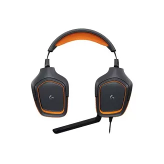 Игровые Наушники Logitech Prodigy G231 Цвет:чёрный, оранжевый Игровые Наушники Logitech Prodigy G231 Цвет:чёрный, оранжевый