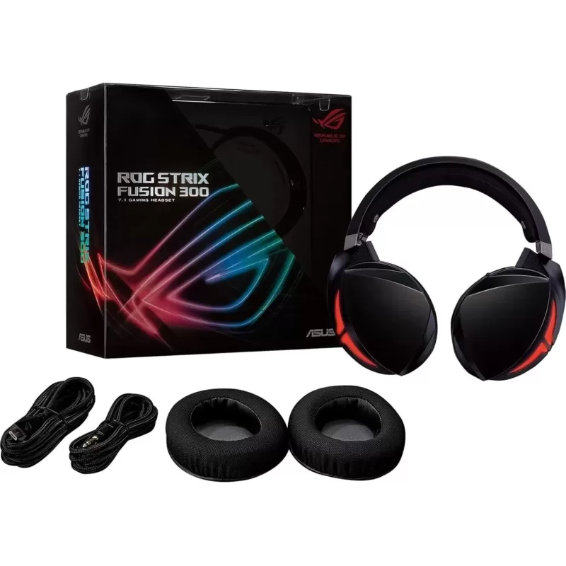 אוזניות גיימינג Asus ROG Strix Fusion 300 7.1
