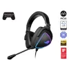 Virtual 7.1 surround sound Gaming Headphones Asus Delta S RGB Quad-Dac Color:black Virtual 7.1 surround sound Gaming Headphones Asus Delta S RGB Quad-Dac Color:black