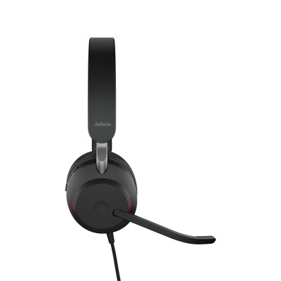 Проводные наушники с оголовьем и встроенным микрофоном. Jabra Evolve2 40 SE Проводные наушники с оголовьем и встроенным микрофоном. Jabra Evolve2 40 SE