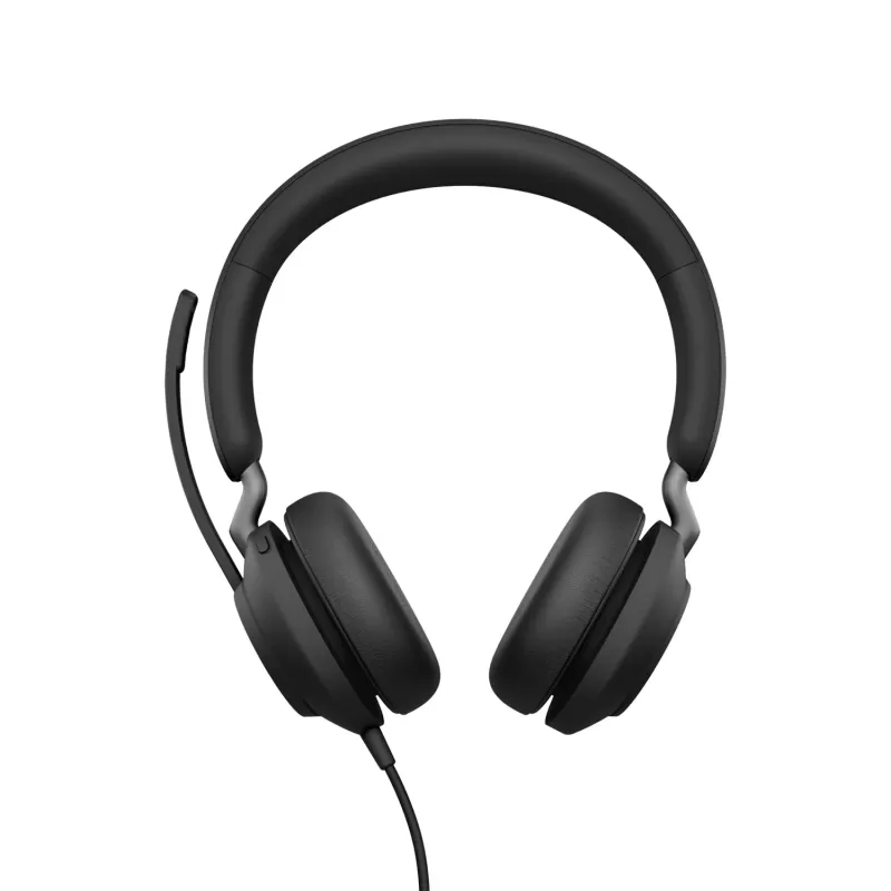 Проводные наушники с оголовьем и встроенным микрофоном. Jabra Evolve2 40 SE USB-C UC Stereo