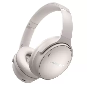 Headband headphones wireless headphones with active noise cancellation BOSE QuietComfort white