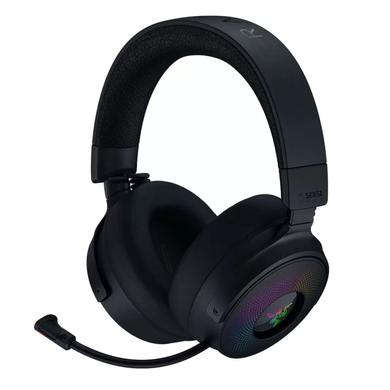 Wireless gaming headband headphones RAZER Kraken V4 Color:black