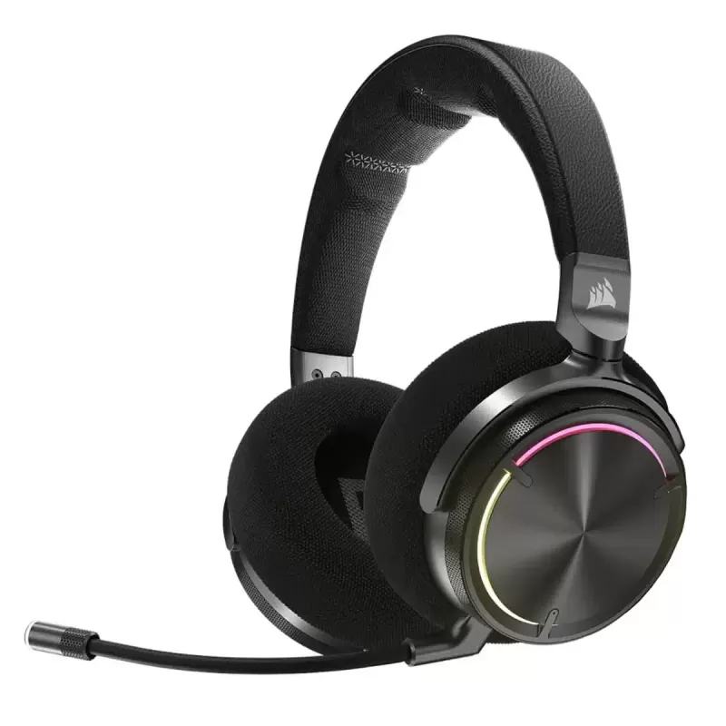 Wireless gaming headband headphones Corsair VIRTUOSO MAX WIRELESS black