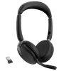 Беспроводные наушники Arc + зарядная подставка Jabra + Evolve2 65 Flex UC USB-A Stereo Charging Stand Цвет:чёрный