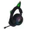 Wireless gaming headphones RAZER KRAKEN KITTY V3 - black