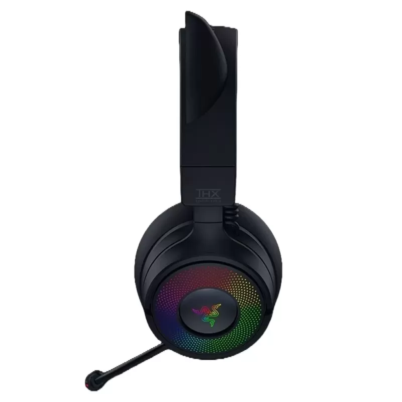 Wireless gaming headphones RAZER KRAKEN KITTY V3 - black