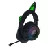 אוזניות גיימינג אלחוטיות RAZER Kraken Kitty V3 Pro - שחור