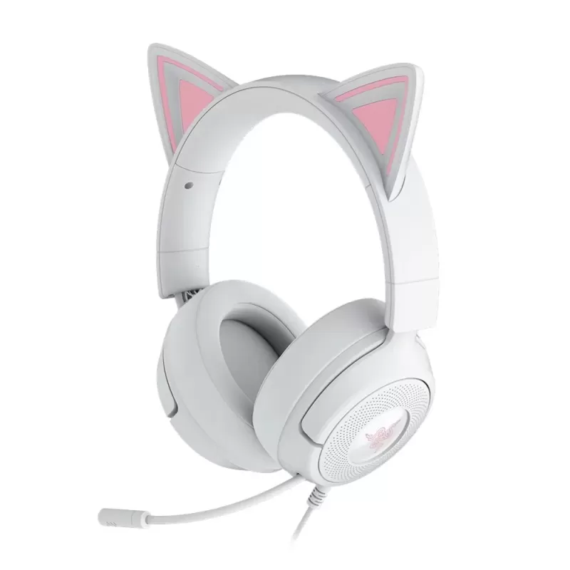Wired Gaming Headphones RAZER Kraken Kitty V3 X white