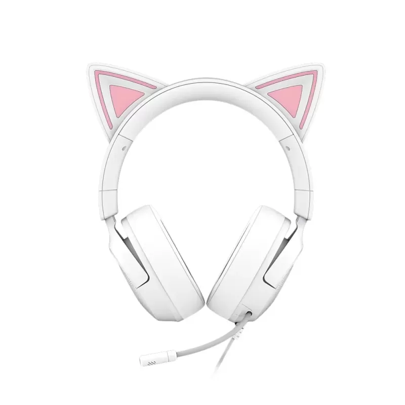 Wired Gaming Headphones RAZER Kraken Kitty V3 X white