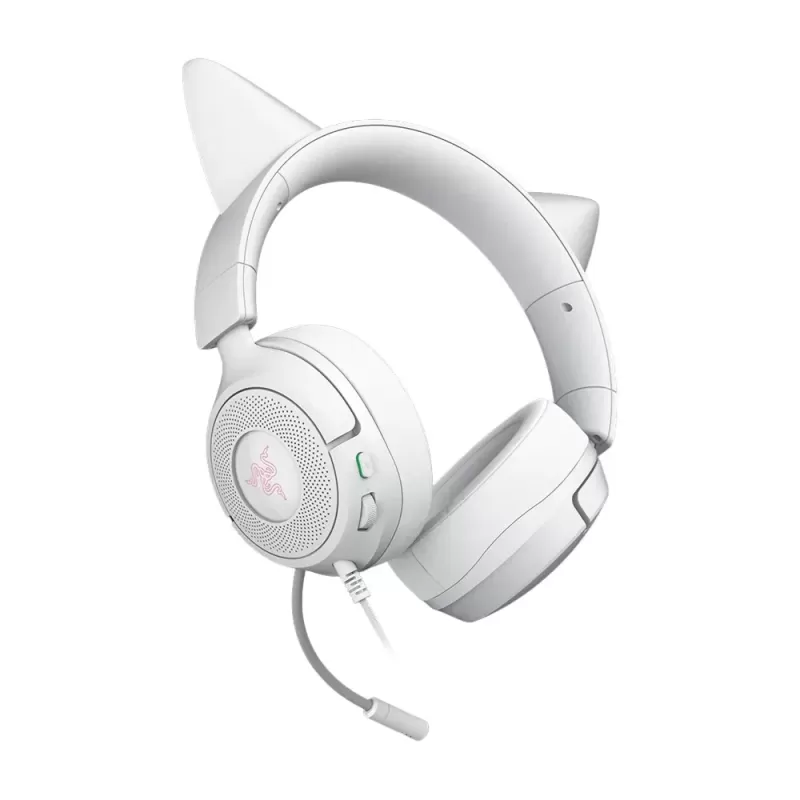 Wired Gaming Headphones RAZER Kraken Kitty V3 X white