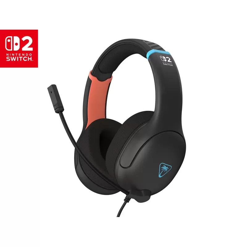 Проводные Игровые Наушники Turtle Beach Airlite Fit Nintendo Switch 2 Charcoal Black