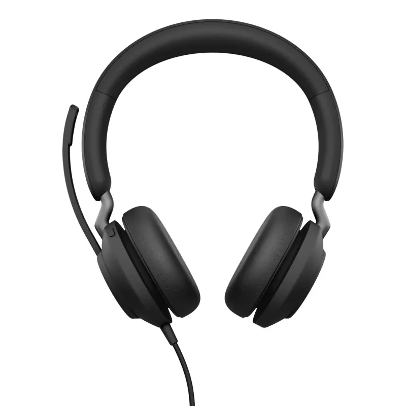 אוזניות Jabra Evolve2 40 SE USB-C MS Stereo שחור