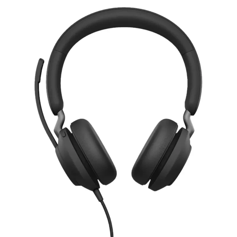 אוזניות Jabra Evolve2 40 SE USB-C MS Stereo שחור