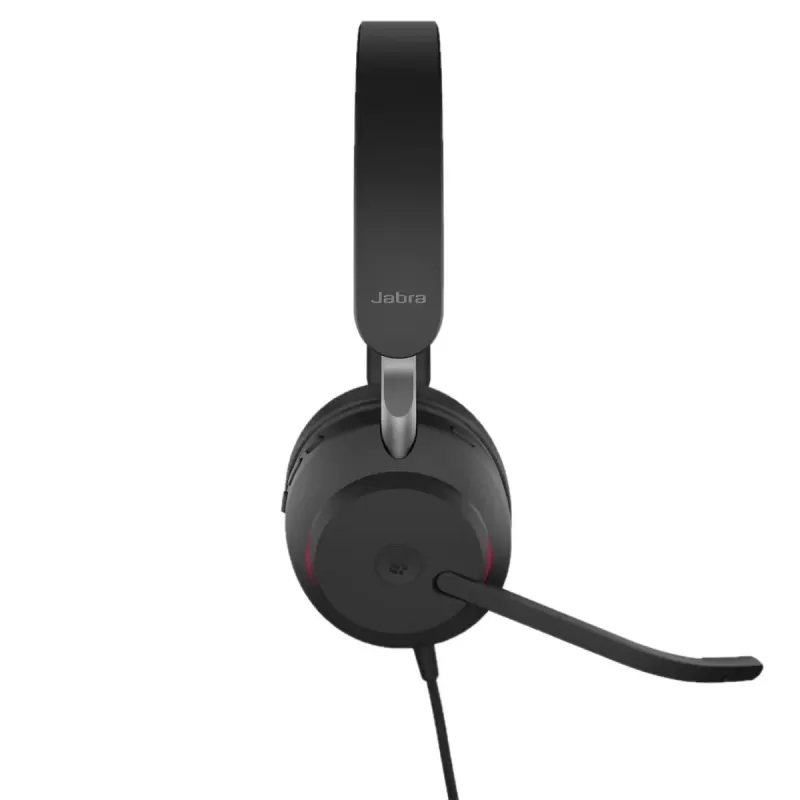 אוזניות Jabra Evolve2 40 SE USB-C MS Stereo שחור