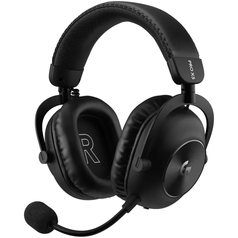 Беспроводные игровые наушники Logitech PRO X3 LIGHTSPEED чёрный Беспроводные игровые наушники Logitech PRO X3 LIGHTSPEED чёрный