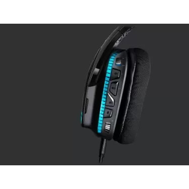 אוזניות גיימינג Logitech G633 Artemis Spectrum RGB 7.1 Surround צבע שחור, כחול אוזניות גיימינג Logitech G633 Artemis Spectrum RGB 7.1 Surround צבע שחור, כחול