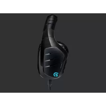 אוזניות גיימינג Logitech G633 Artemis Spectrum RGB 7.1 Surround צבע שחור, כחול אוזניות גיימינג Logitech G633 Artemis Spectrum RGB 7.1 Surround צבע שחור, כחול