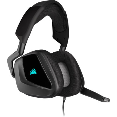 Игровые Наушники Corsair VOID RGB ELITE USB карбоновый Игровые Наушники Corsair VOID RGB ELITE USB карбоновый