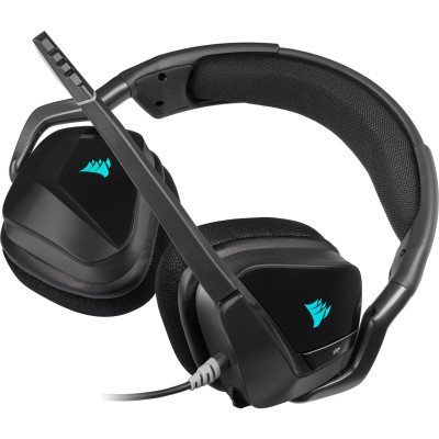 Игровые Наушники Corsair VOID RGB ELITE USB карбоновый Игровые Наушники Corsair VOID RGB ELITE USB карбоновый