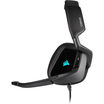 Игровые Наушники Corsair VOID RGB ELITE USB карбоновый Игровые Наушники Corsair VOID RGB ELITE USB карбоновый