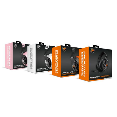 אוזניות גיימינג COUGAR PHONTUM ESSENTIAL ורוד אוזניות גיימינג COUGAR PHONTUM ESSENTIAL ורוד