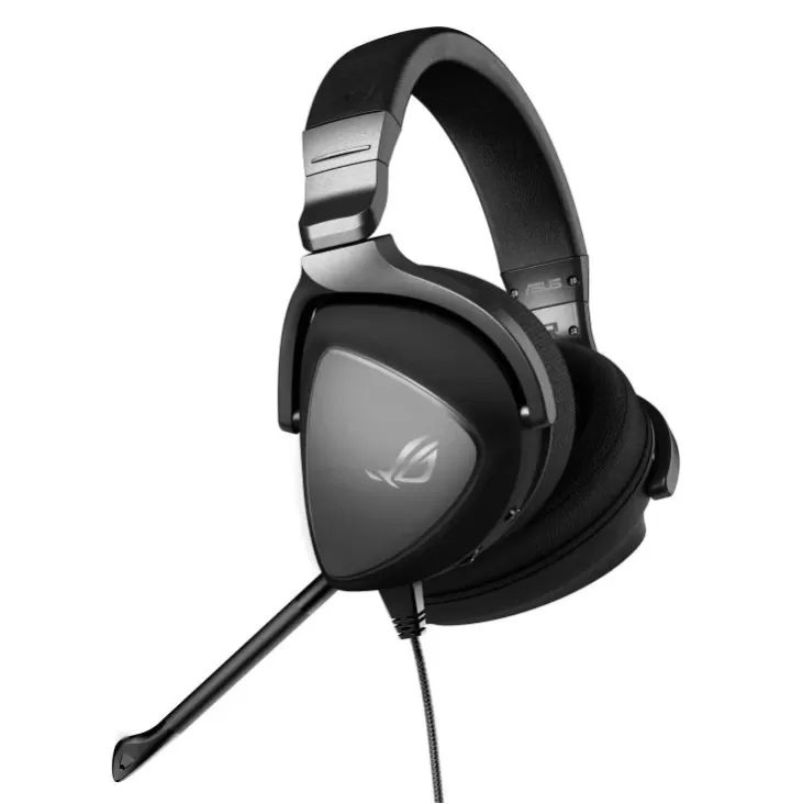 Игровые Наушники с Виртуальным Объемным Звуком 7.1 Asus ROG Delta Core Цвет:чёрный Игровые Наушники с Виртуальным Объемным Звуком 7.1 Asus ROG Delta Core Цвет:чёрный