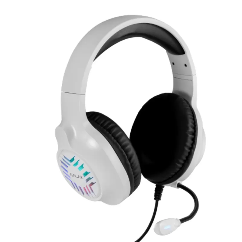 Wired Gaming Headphones Galax Gaming Headset (SNR-02) USB 7.1 Channel RGB Color:white, black
