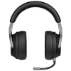 אוזניות גיימינג אלחוטיות Corsair VIRTUOSO RGB WIRELESS High-Fidelity Gaming Headset - Carbon צבע קרבון