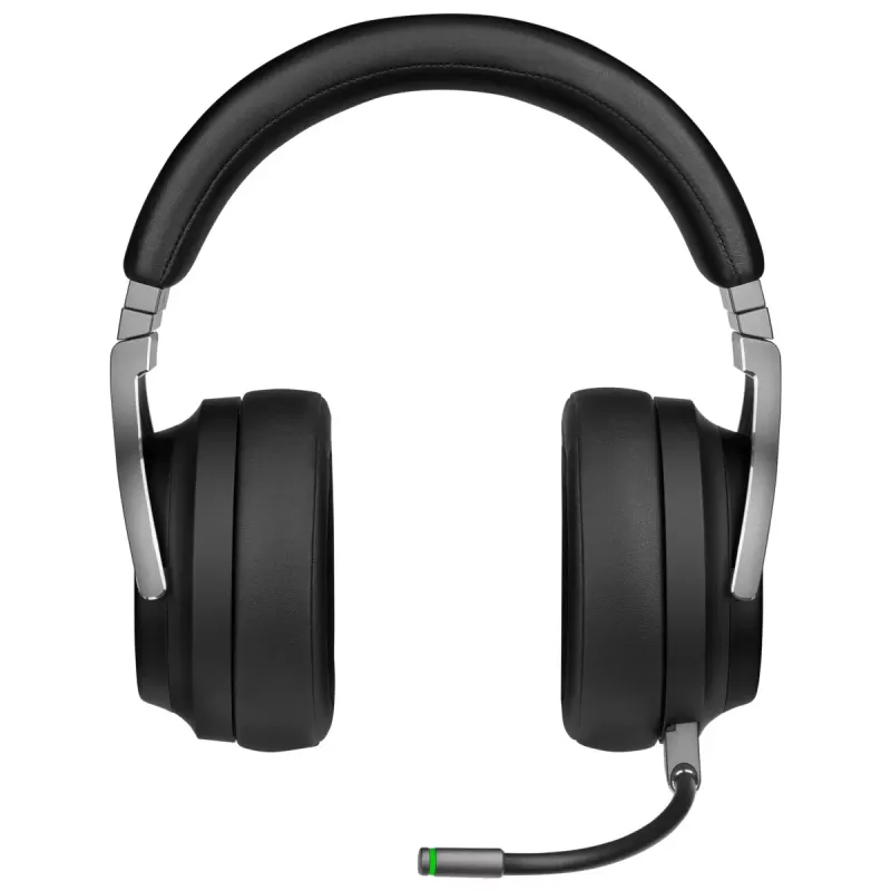 אוזניות גיימינג אלחוטיות Corsair VIRTUOSO RGB WIRELESS High-Fidelity Gaming Headset - Carbon צבע קרבון