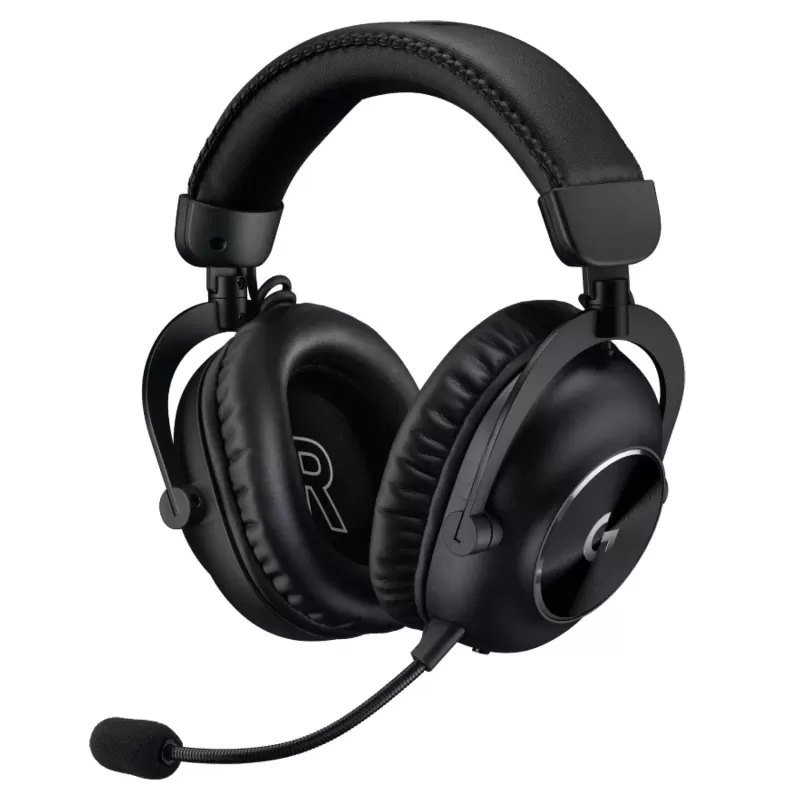 Wireless gaming headset with microphone + stand Logitech Pro X 2 Lightspeed Color:black
